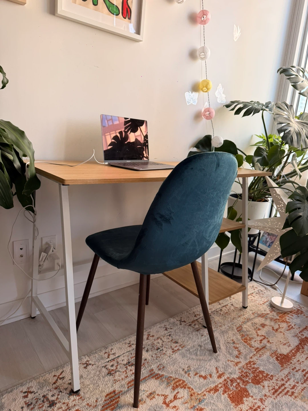 Compact Desk with Shelves - photo 2