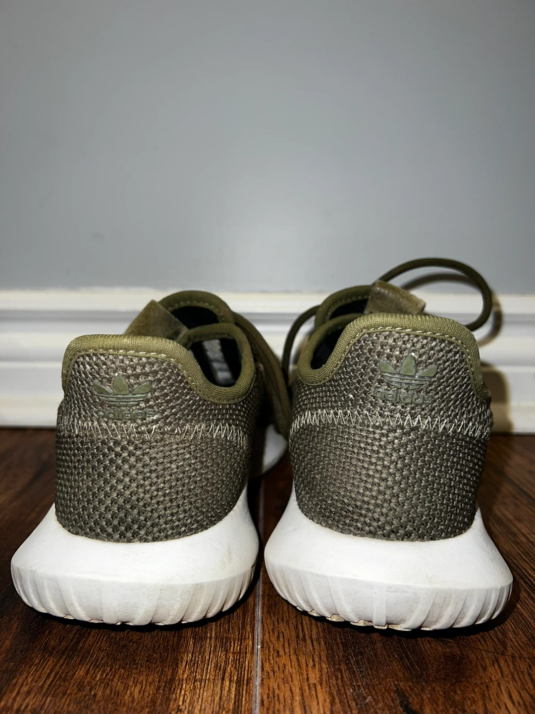 Adidas Tubular Shadow Sneakers - Olive Green - photo 3