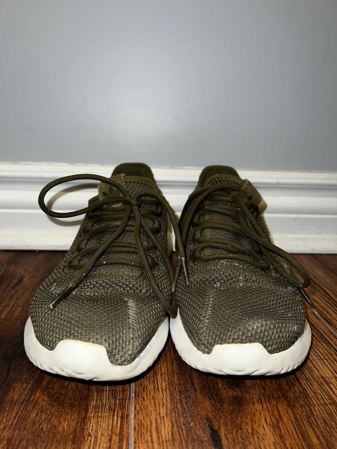 Adidas Tubular Shadow Sneakers - Olive Green - photo 2