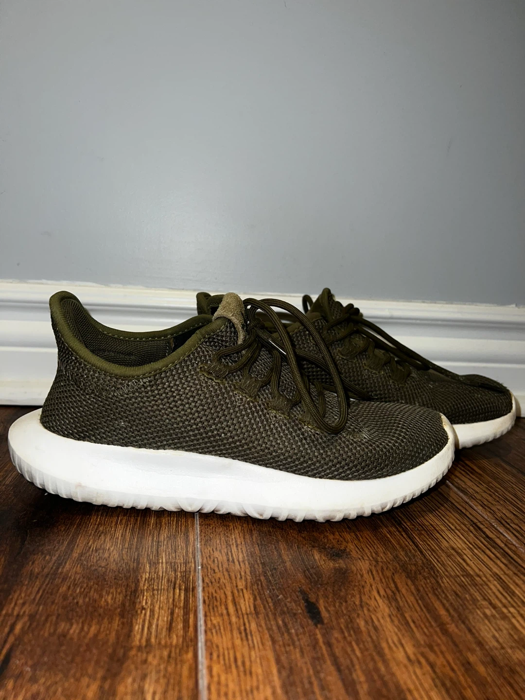 Adidas Tubular Shadow Sneakers - Olive Green