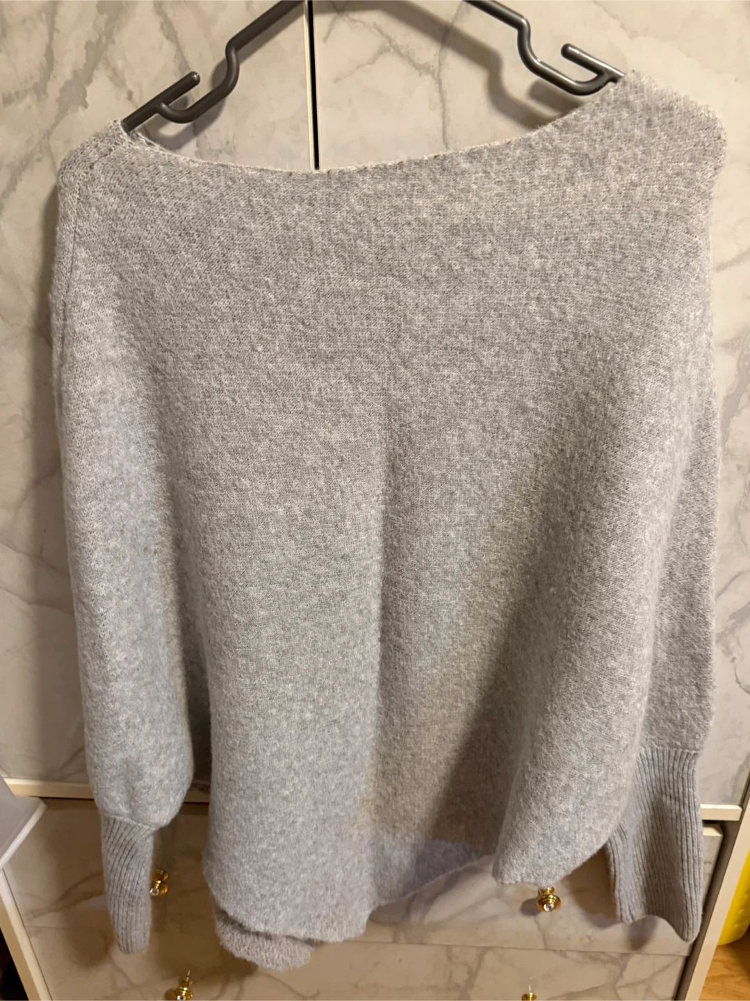 Women Grey Sweater with Daisy Embroidery. Priced to clear! - photo 4