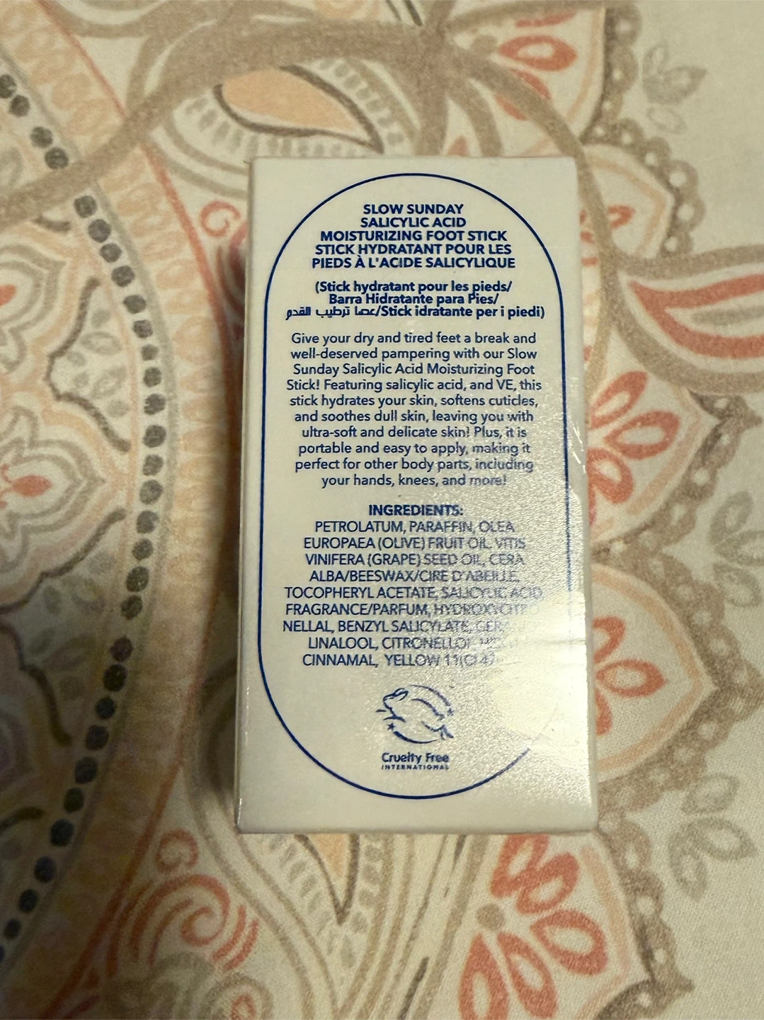 Salicylic Acid Moisturizing sealed Foot Stick🧡 - photo 2