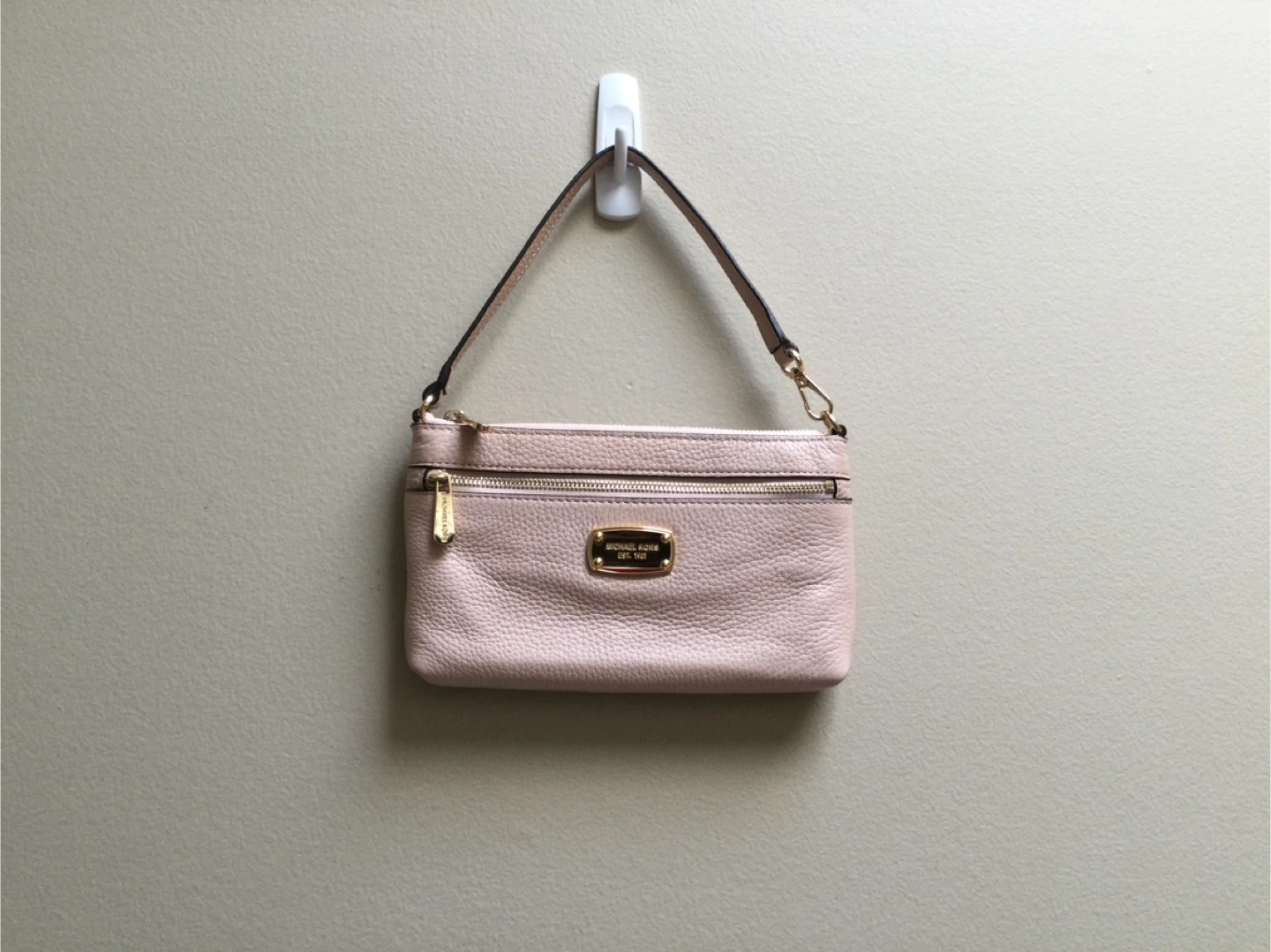 Michael Kors Wristlet Pouch - Blush Pink Leather