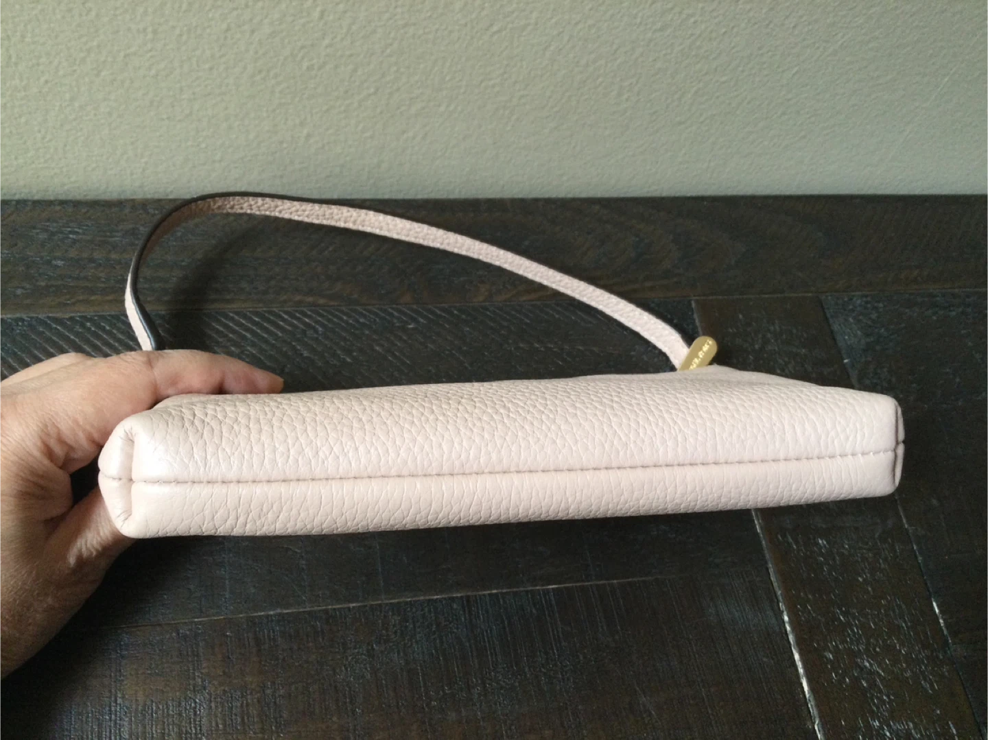 Michael Kors Wristlet Pouch - Blush Pink Leather - photo 5