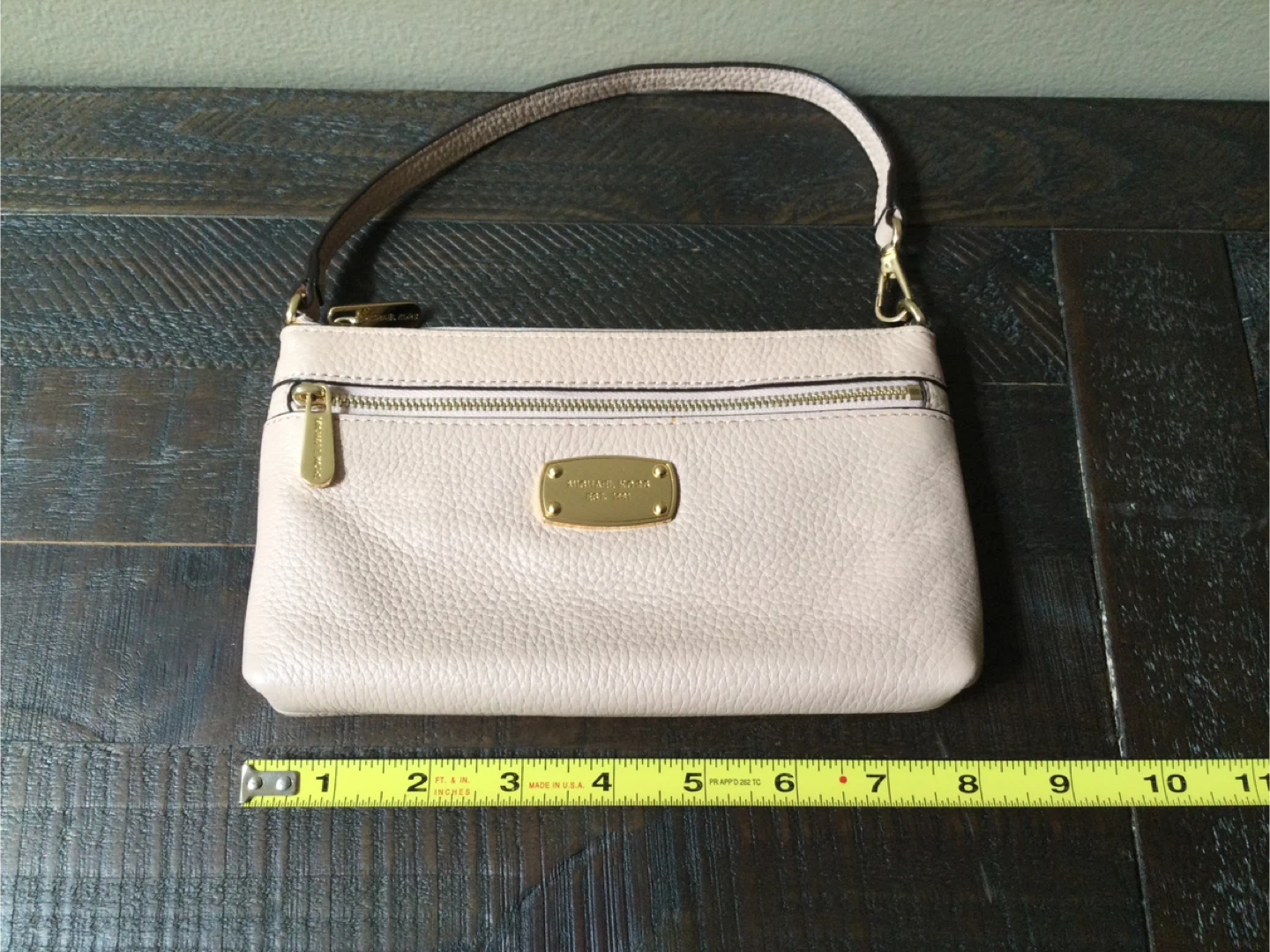 Michael Kors Wristlet Pouch - Blush Pink Leather - photo 3