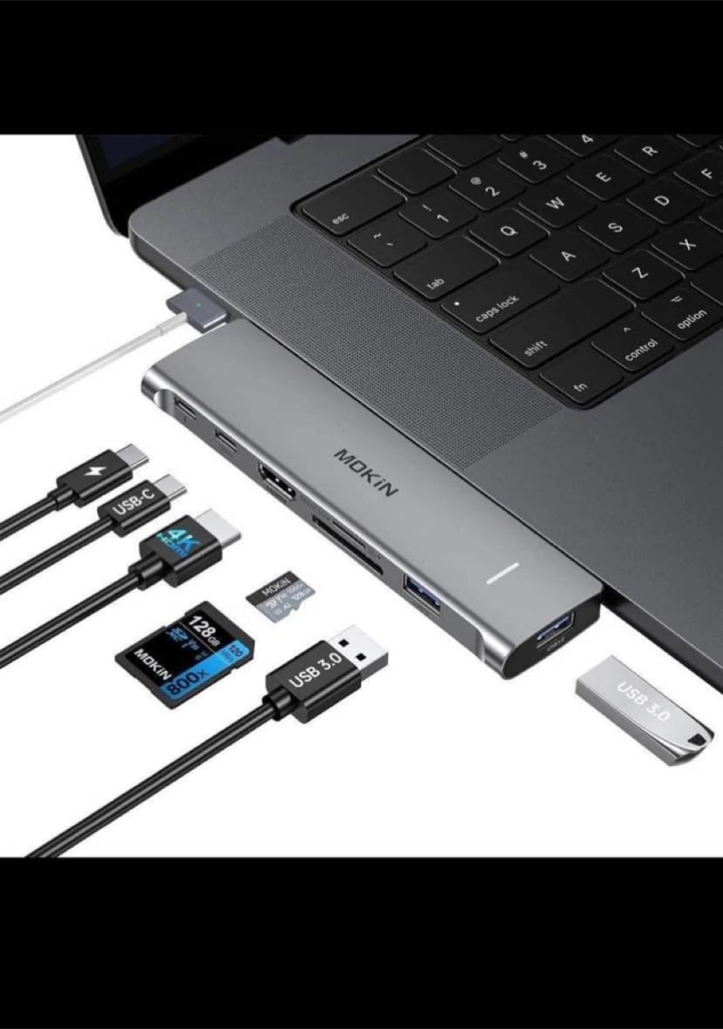 MOKIN 7-in-2 MacBook USB C Hub Adapter - photo 4