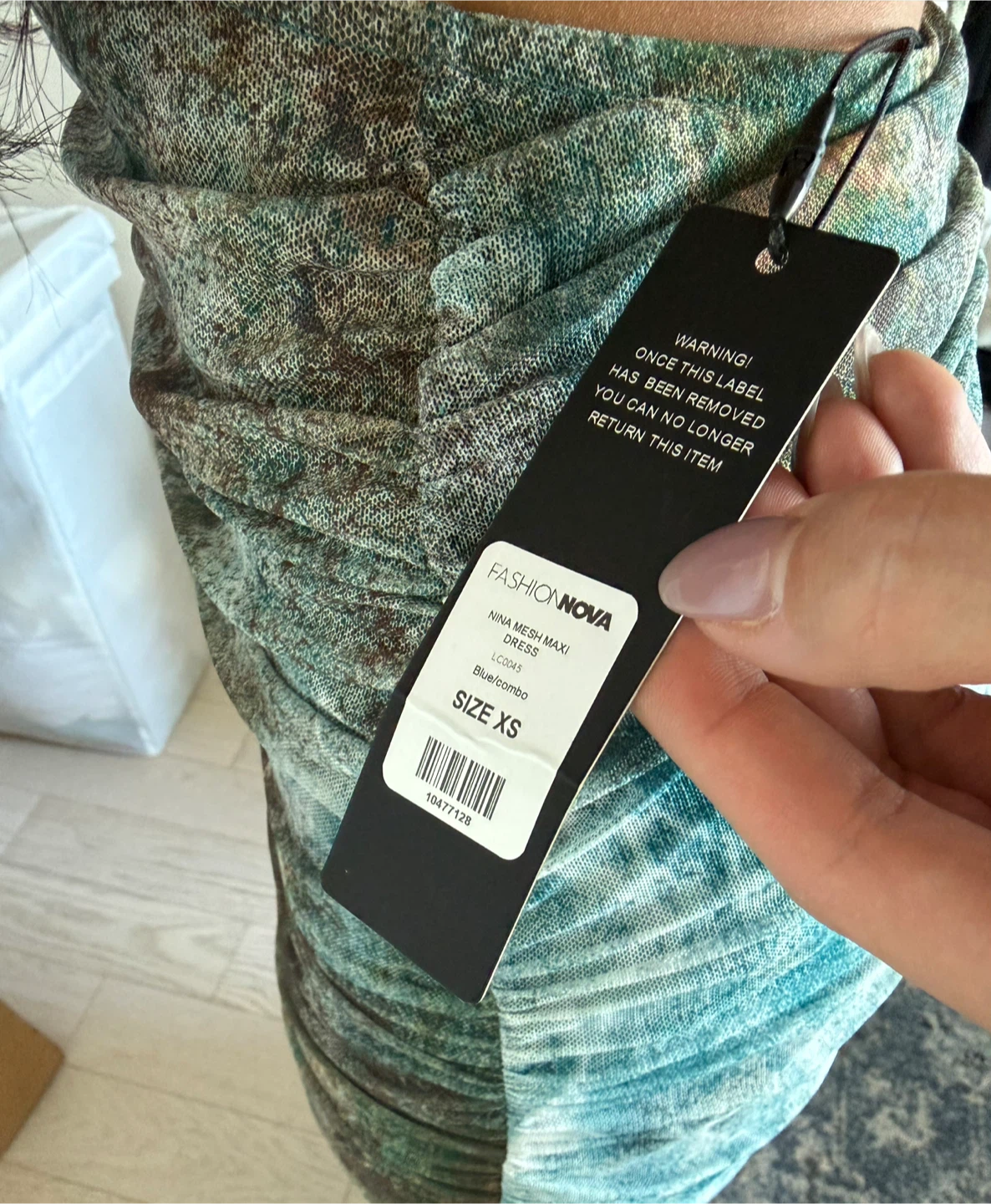 *BNWT* Fashion Nova Maxi Dress - size xs - photo 4