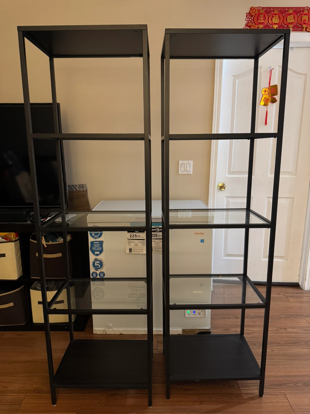 IKEA VITTSJÖ Shelf Unit 2x (Pick up only)