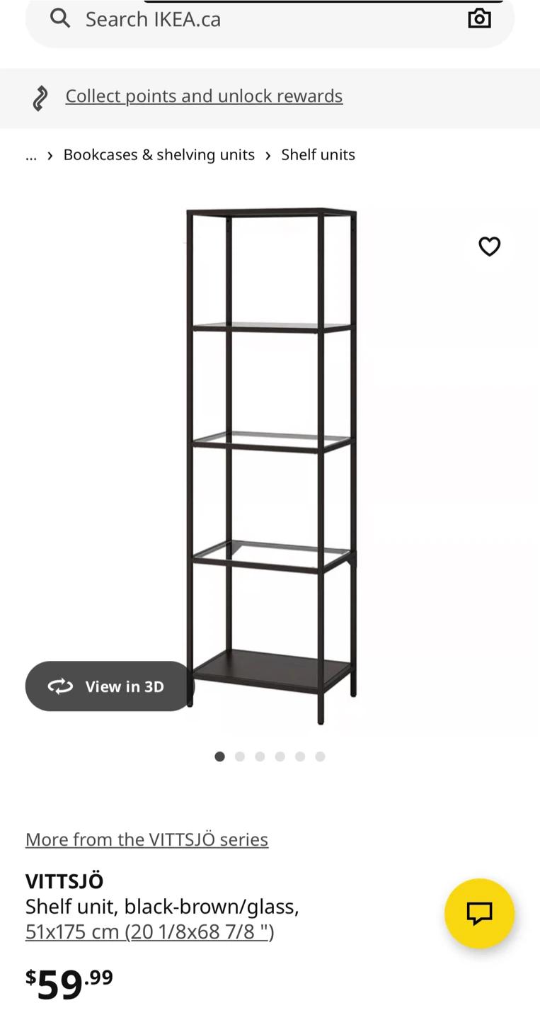 IKEA VITTSJÖ Shelf Unit 2x (Pick up only) - photo 2