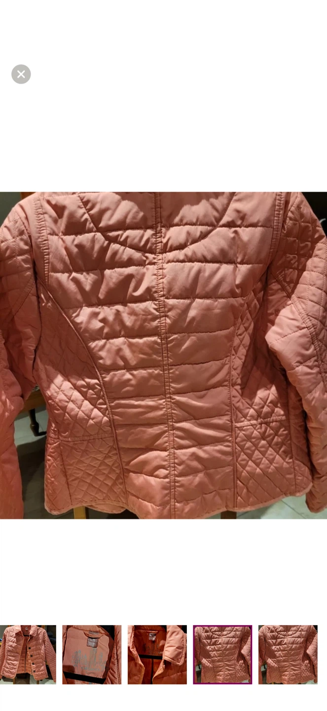 Olsen Europe Quilted Jacket - Pink - photo 2