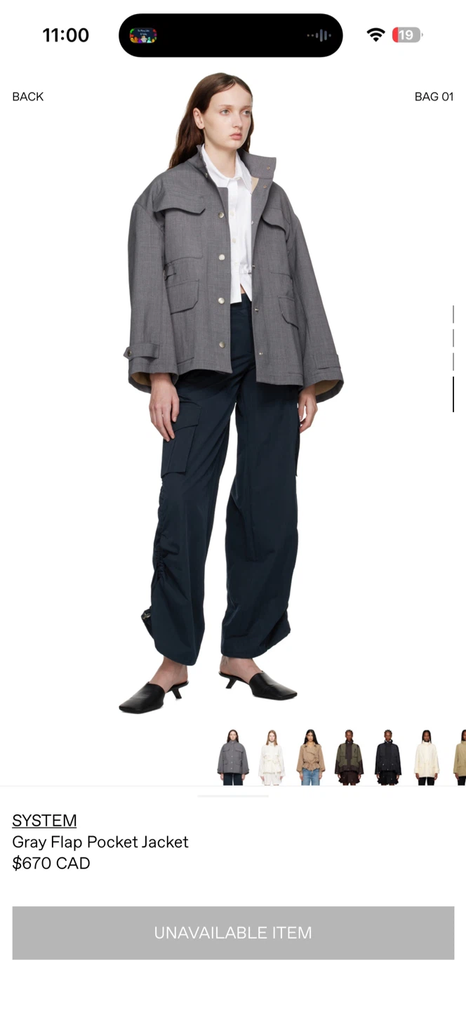SYSTEM Grey Jacket - photo 2