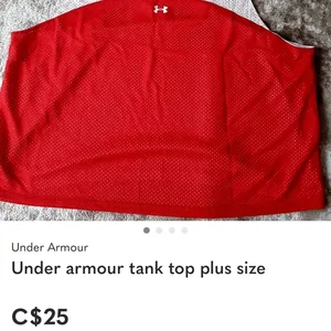 Under Armour Tank Top - Plus Size