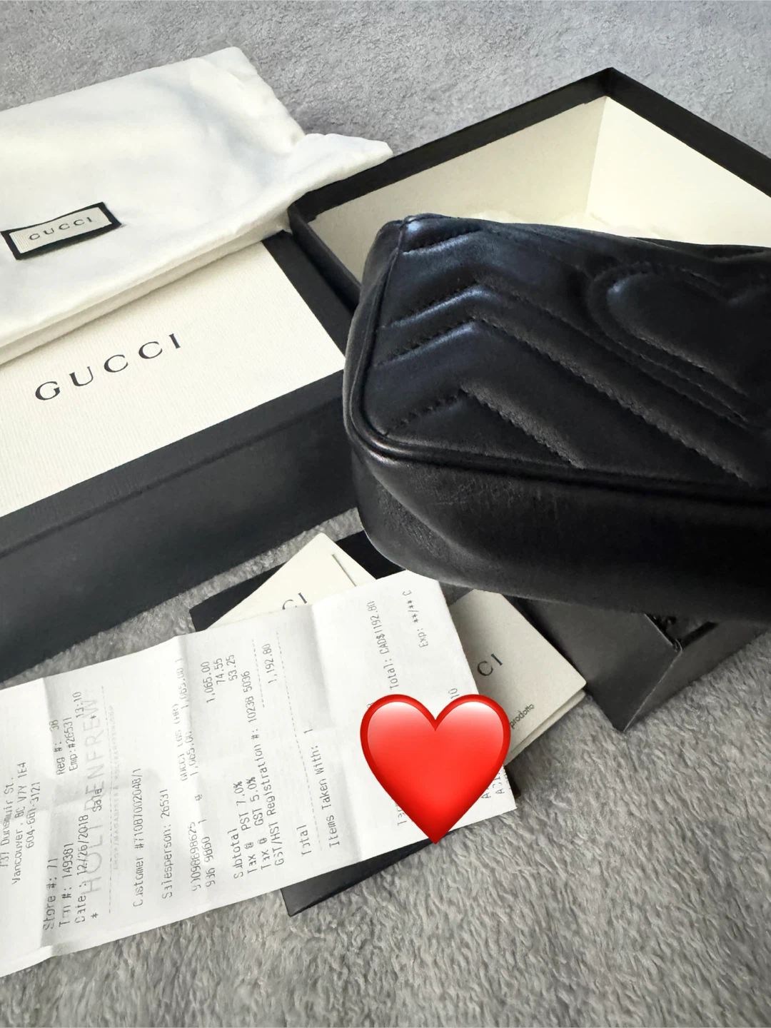 Gucci Marmont Black Leather Small Shoulder Bag - photo 5