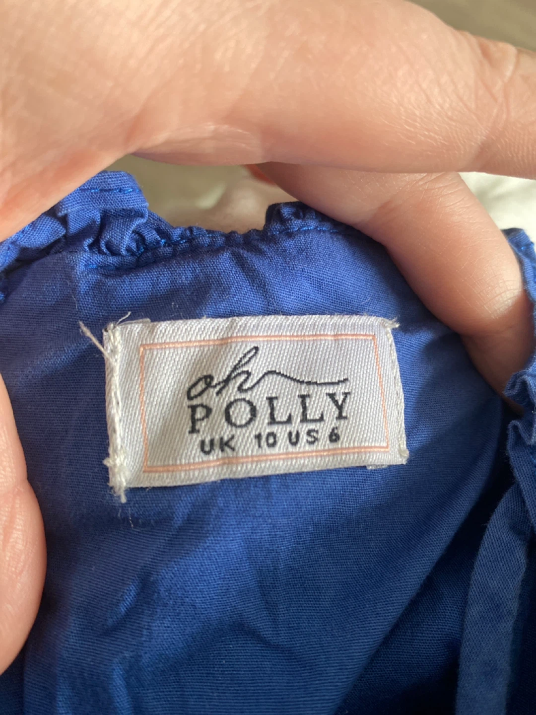 Oh Polly UK Ruched Corset Mini Dress Royal Blue - photo 4