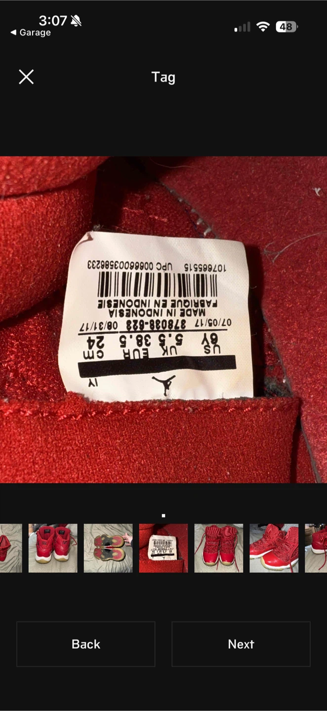Air Jordan 11 Retro GS 'Win Like '96' Sneakers - photo 4
