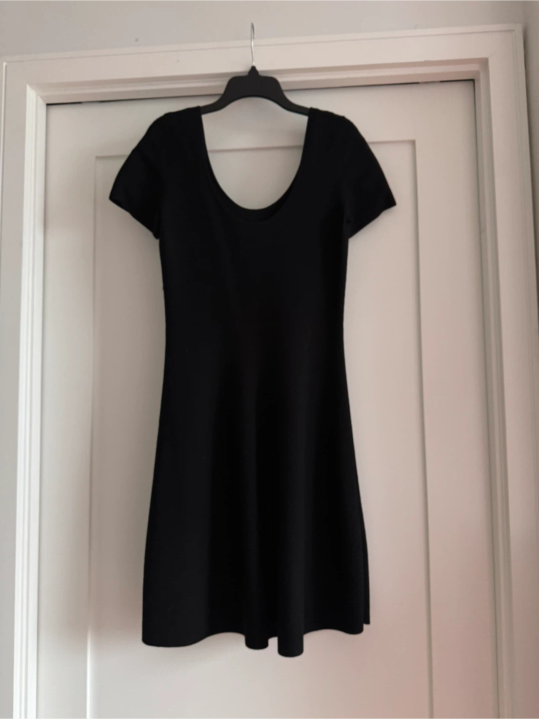 THEORY BLACK Classy DRESS Cocktail Dress Size M paid $400+ - photo 2