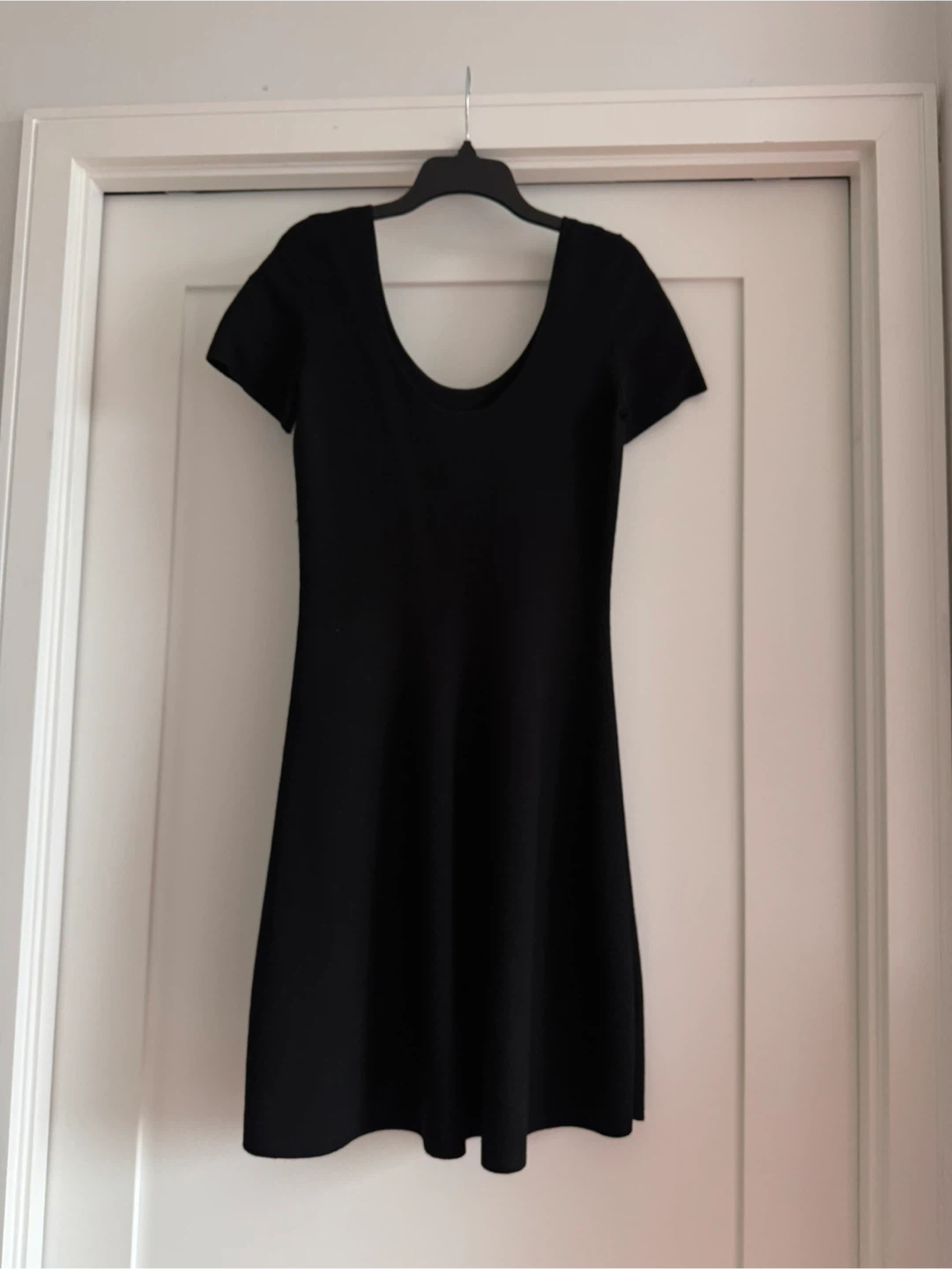 THEORY BLACK Classy DRESS Cocktail Dress Size M paid $400+ - photo 5