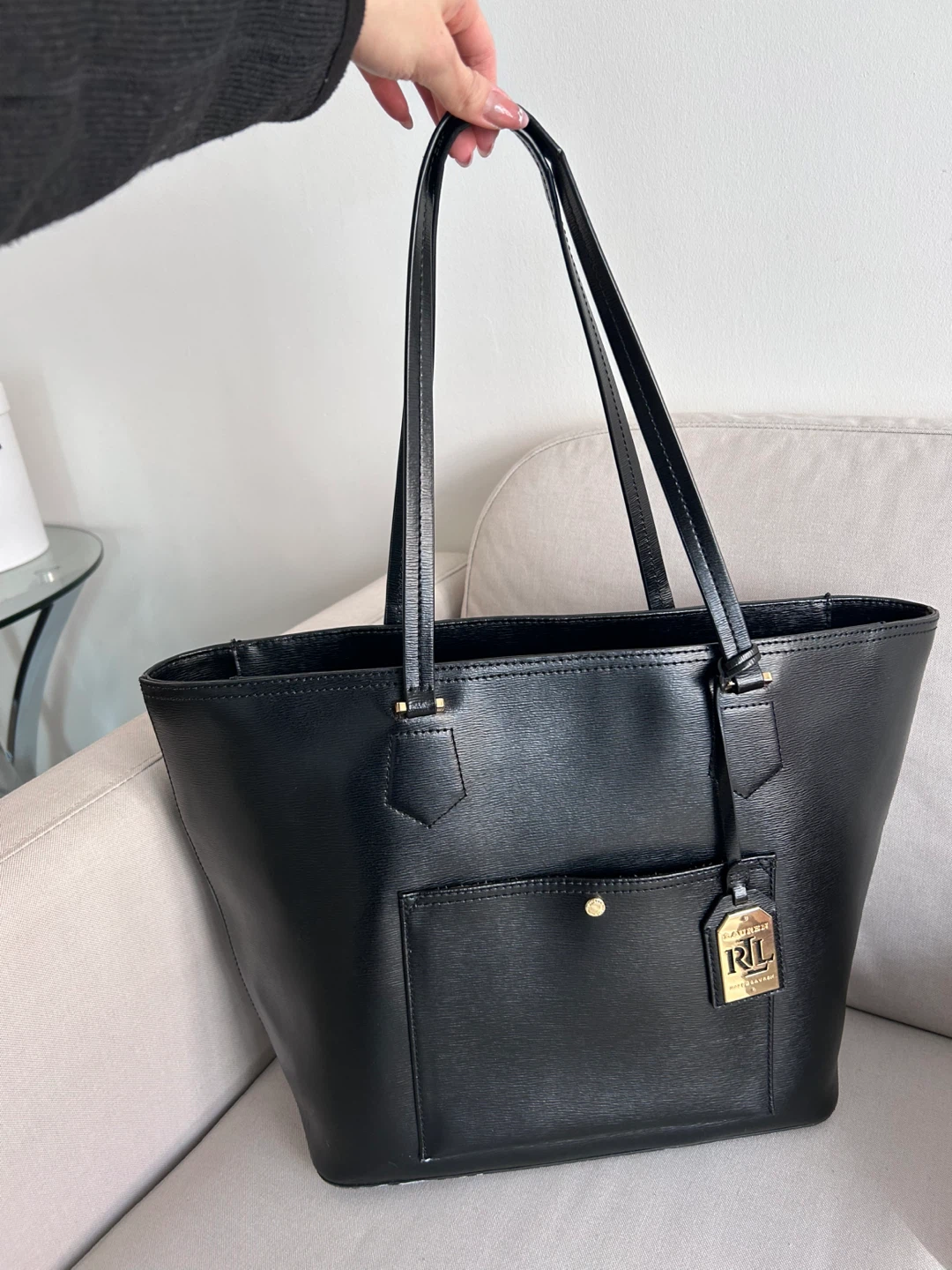 Ralph Lauren Leather Tote