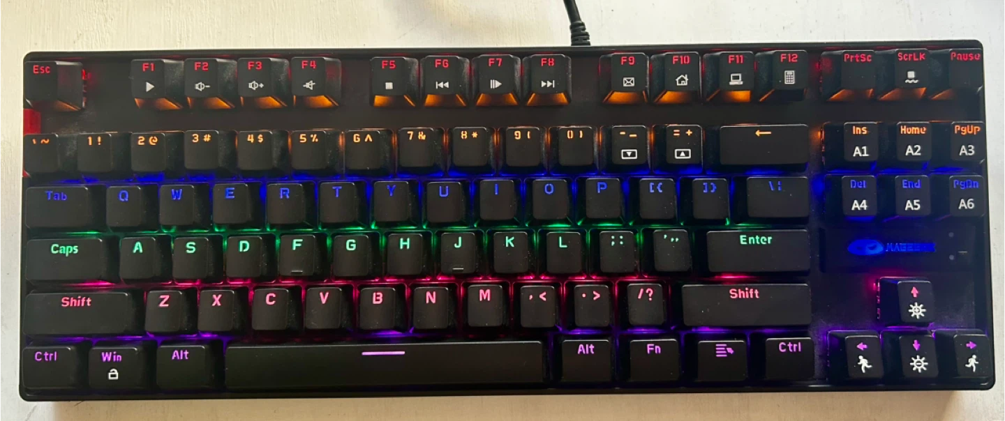 $15 - MK-Star Mechanical Keyboard - Like New - photo 4