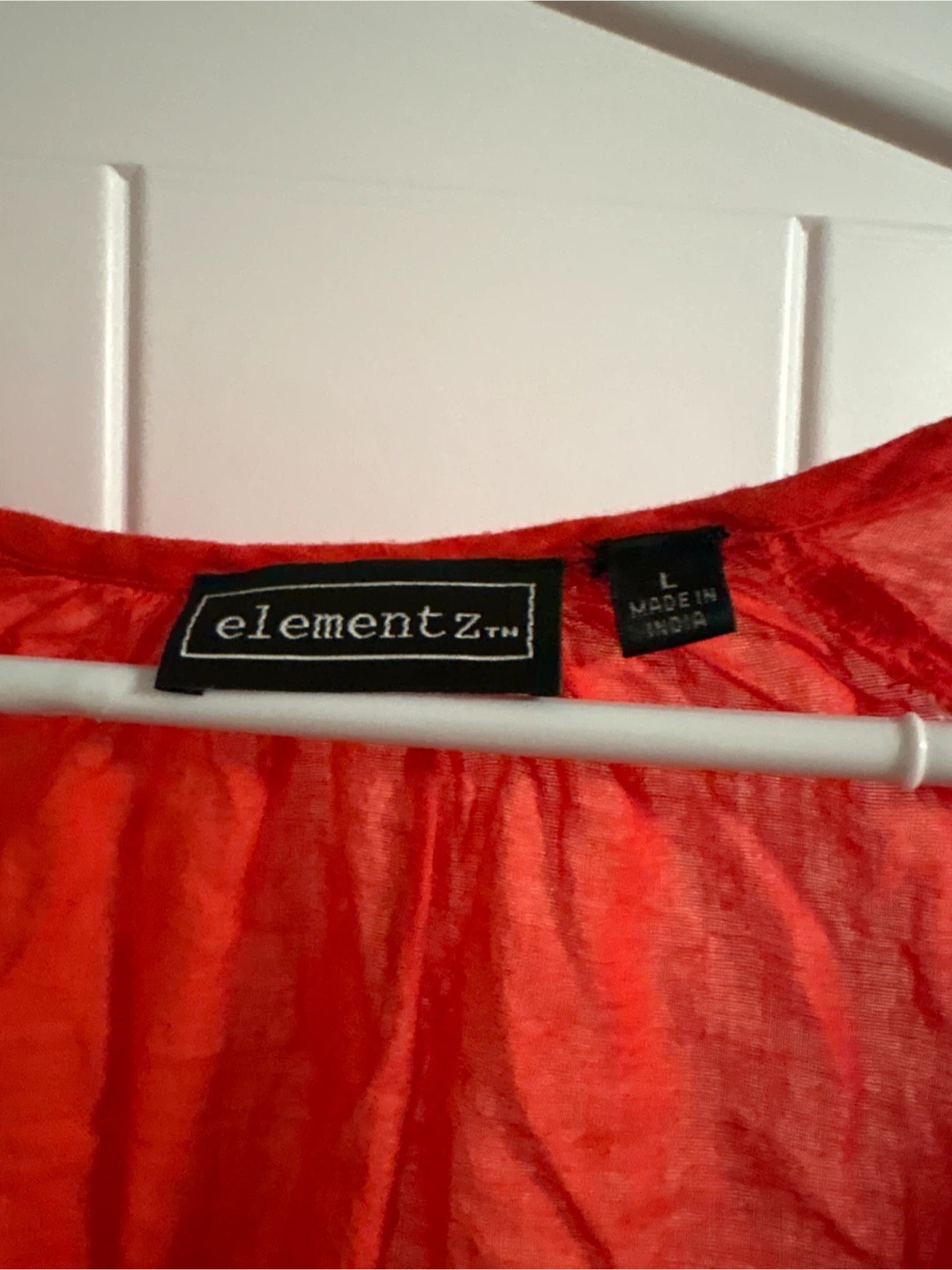 Elementz™ Orange Blouse - Size L - photo 2