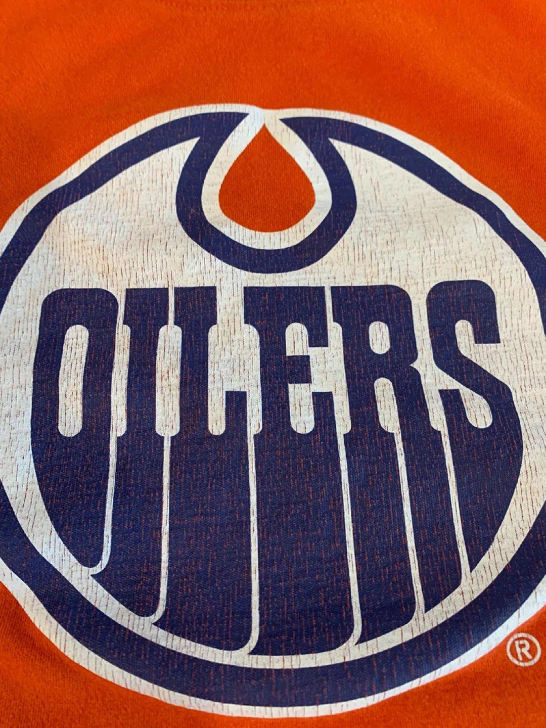 Edmonton Oilers Long Sleeve Shirt L/G 10-12 🧡 - photo 2
