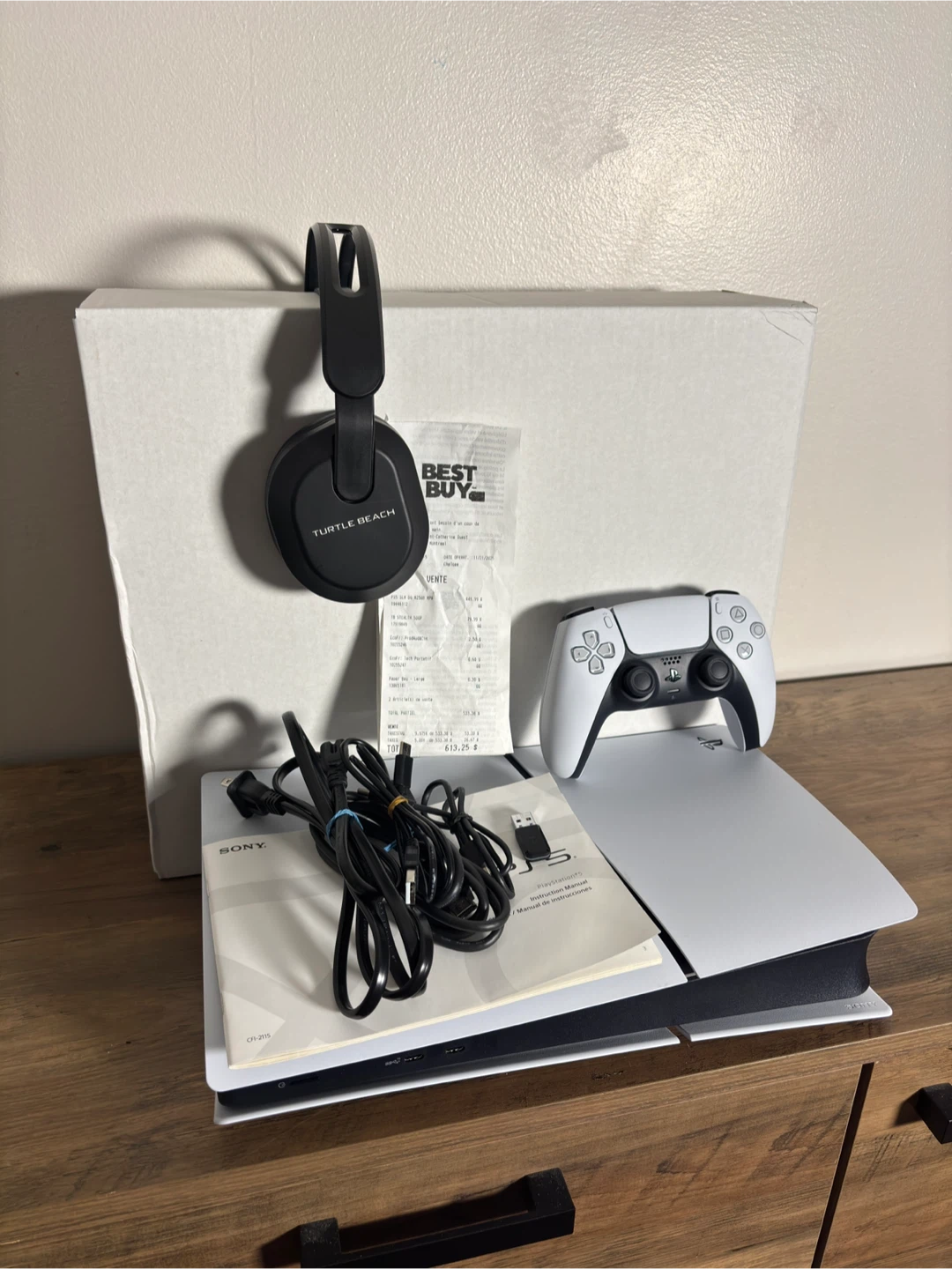 PS5 Digital Slim + Controller & Turtle Beach Headset - Act Fast!