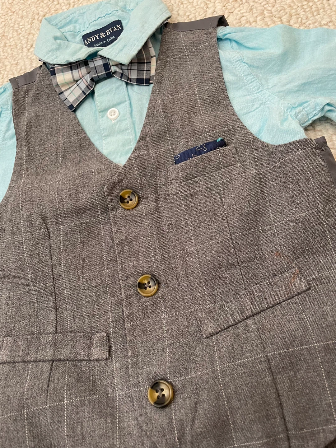 (2T) kids vest set Andy & Evan - photo 2