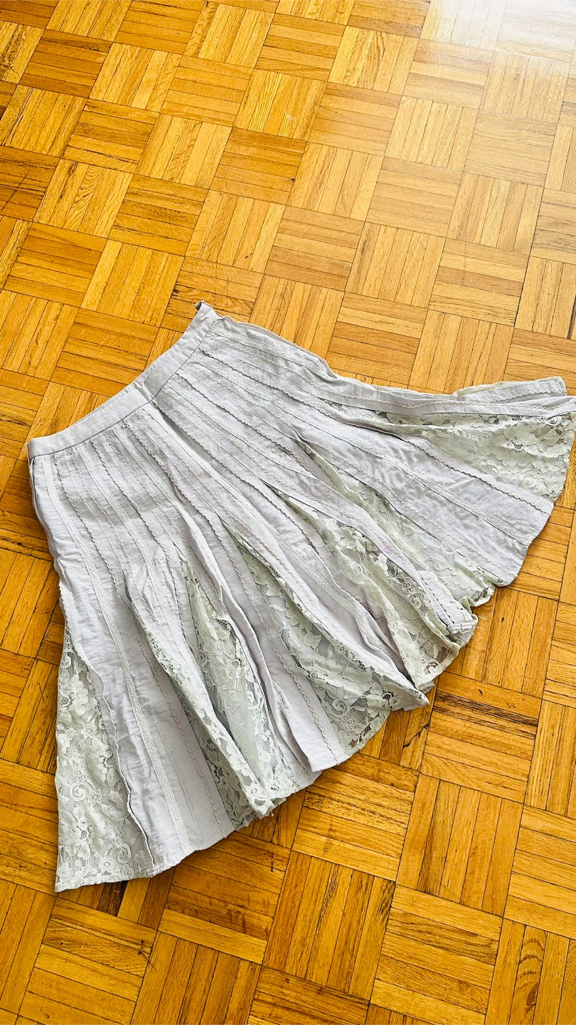 🧡 GUIAO Pleated Midi Skirt Size 36