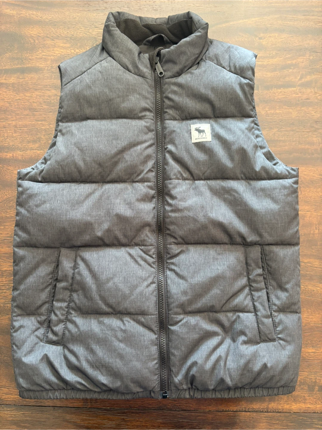 Abercrombie Kids Puffer Vest Grey Size 13/14