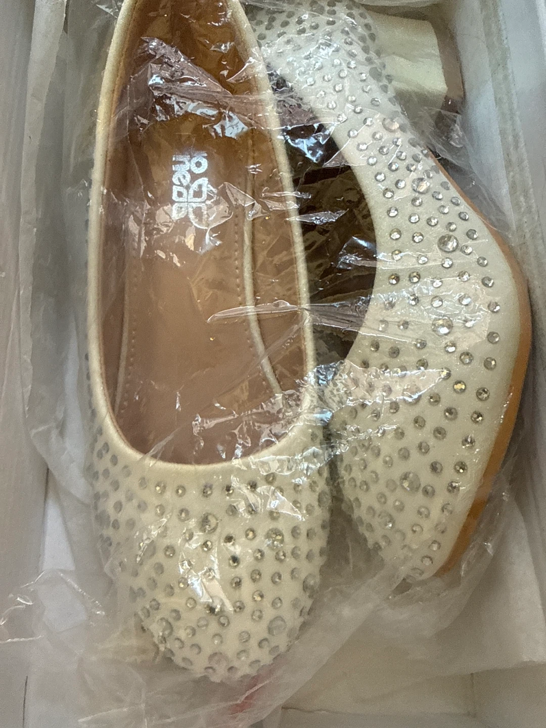Girls Embellished Ballet Flats