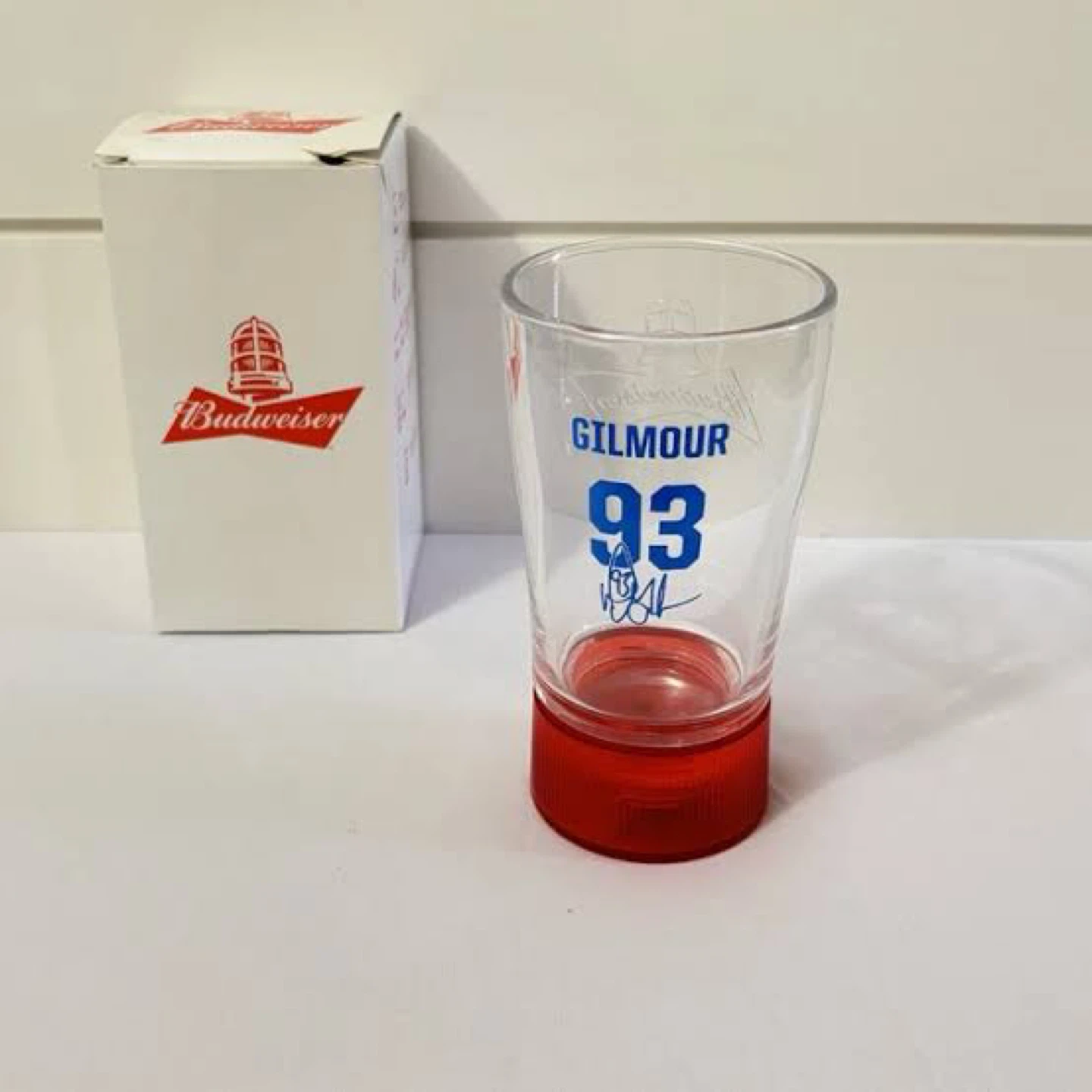 Budweiser Light Up Beer Glass - Doug Gilmour #93