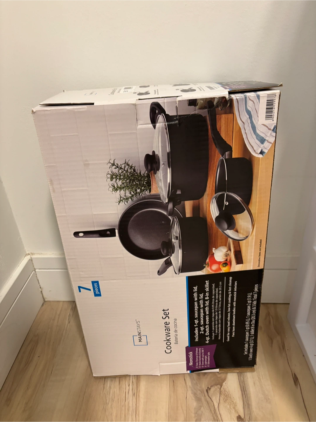 Mainstays 7-Piece Cookware Set