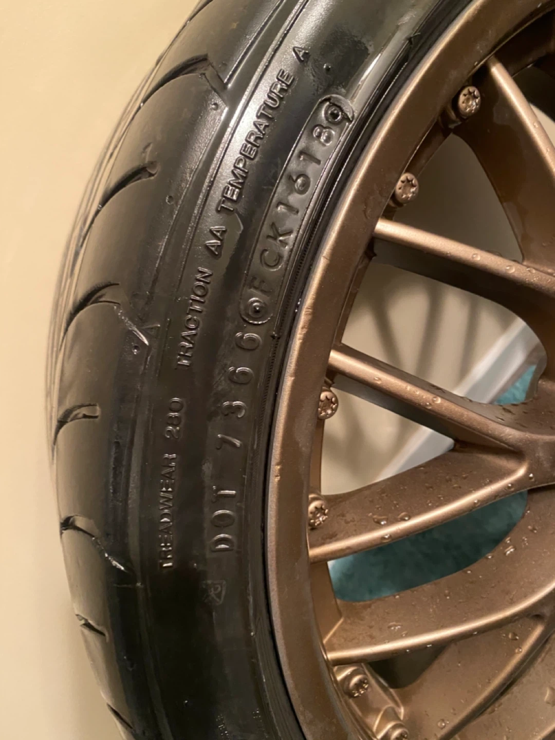 Nitto Tires with Bronze Aftermarket enkei rims - photo 3