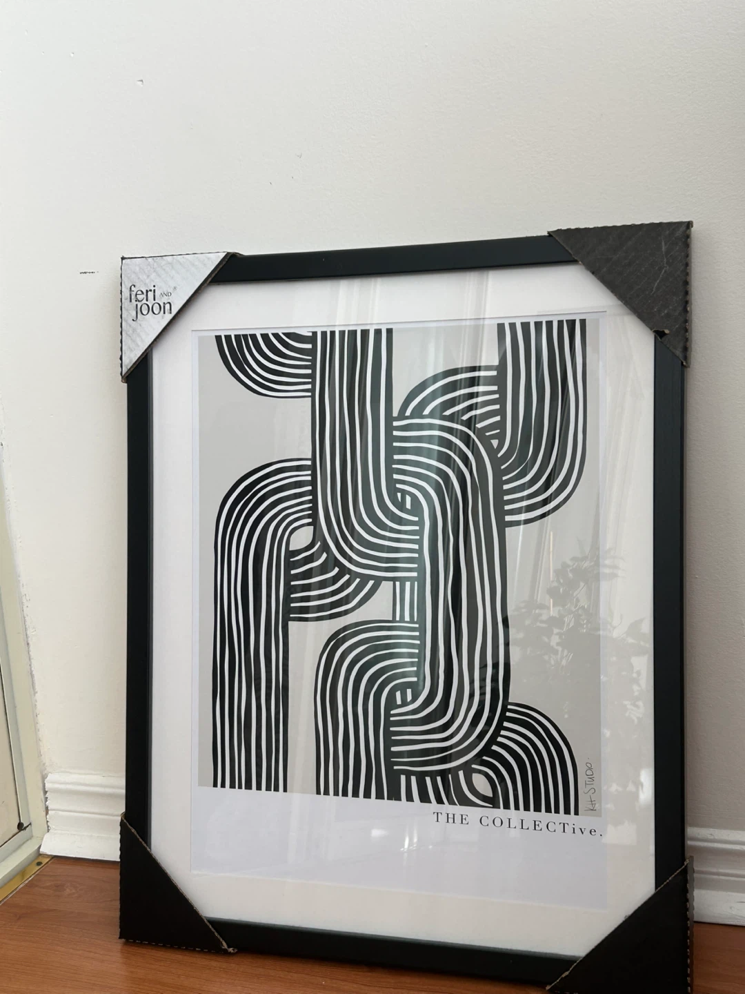 Feri Joon "The Collective" Framed Art Print 17x21 Black