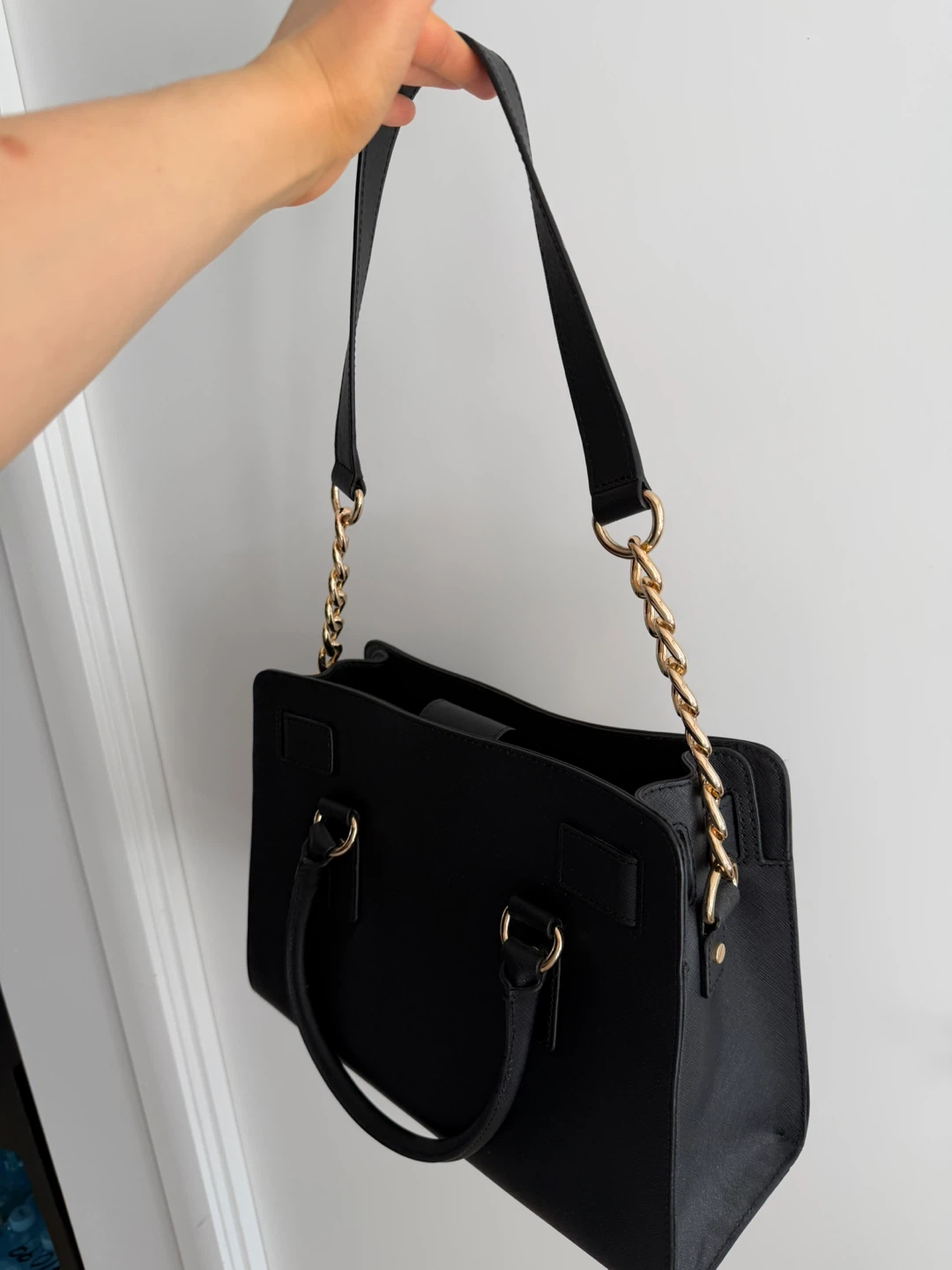 Michael Kors Black Leather Satchel Handbag - photo 4
