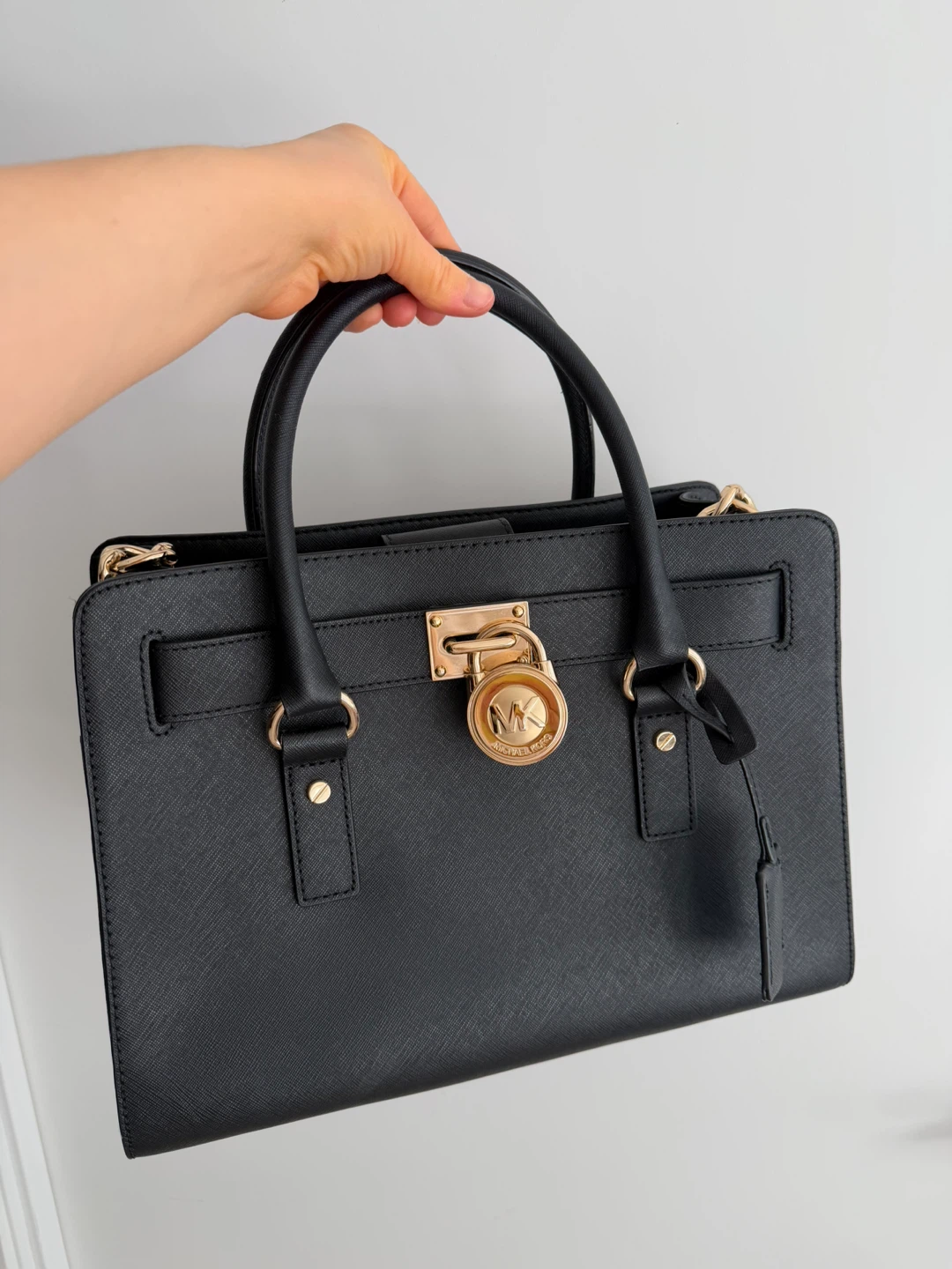 Michael Kors Black Leather Satchel Handbag - photo 3