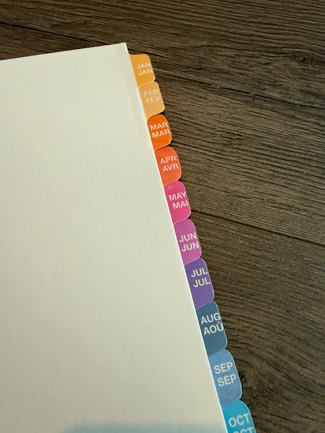 Binder Dividers with Monthly Tabs - photo 2