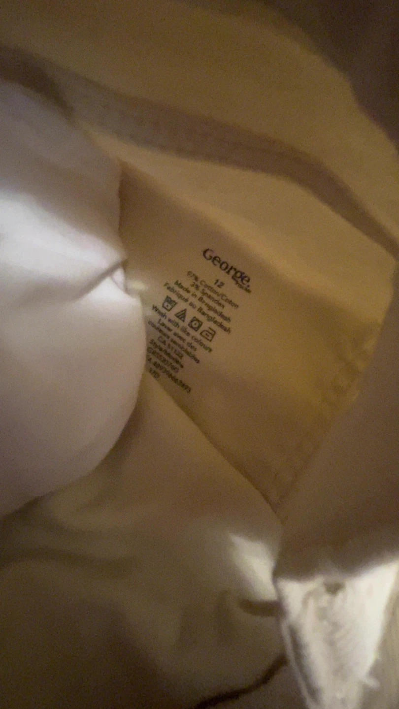 George Apparel Cargo Pants Size 12 Cream - photo 3