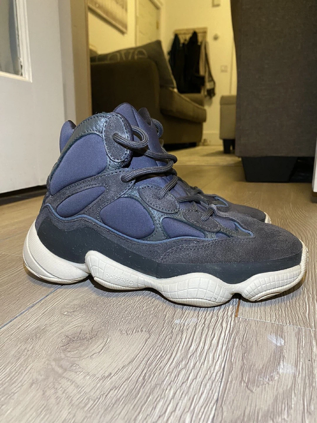 Adidas Men's Yeezy 500 High 'Slate' FW4968 - photo 2