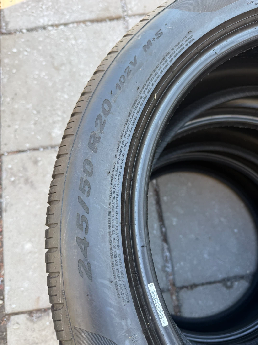 245/50R20 102V M+S Tires (Set of 4) - photo 2