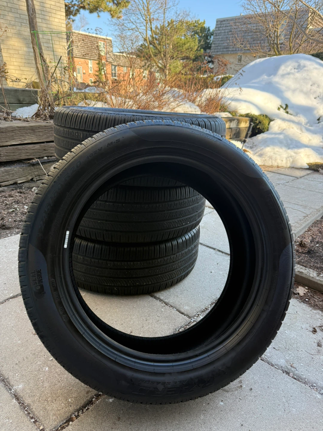 245/50R20 102V M+S Tires (Set of 4)