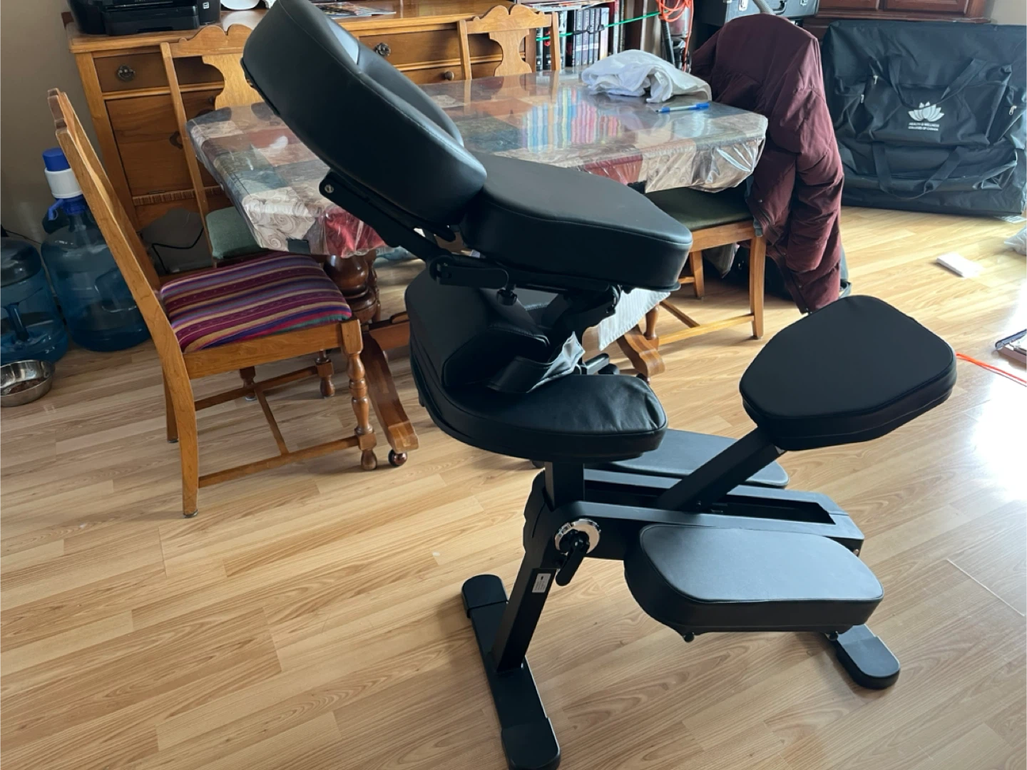 Black Massage Chair with Carrying Bag - photo 2