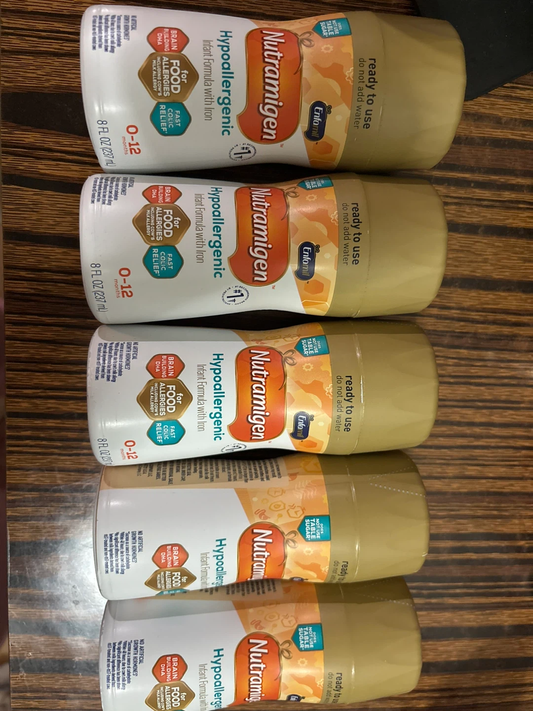 Nutramigen Hypoallergenic Infant Formula Liquid (8 oz Bottles)