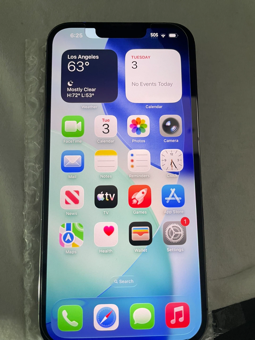 Apple iPhone 13 Pro (128 GB) - Sierra Blue