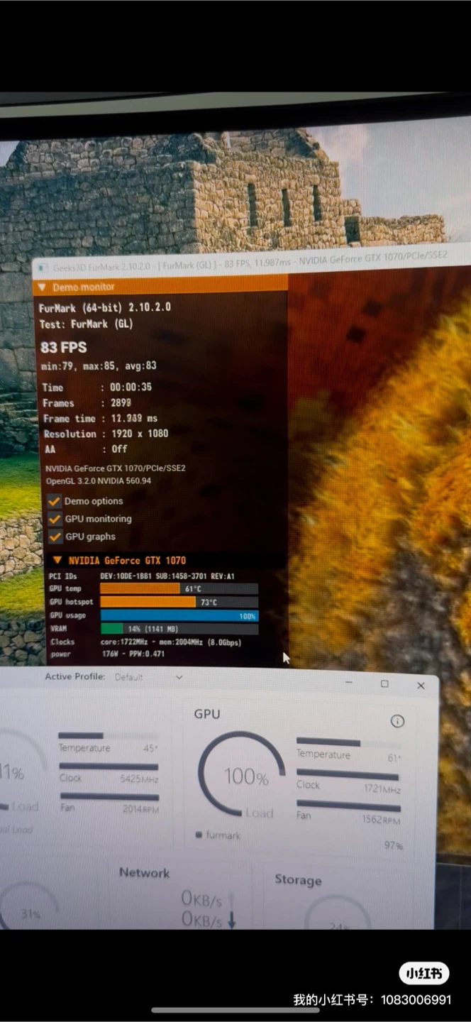 GIGABYTE GeForce GTX 1070 8GB GDDR5 Graphics Card - photo 4