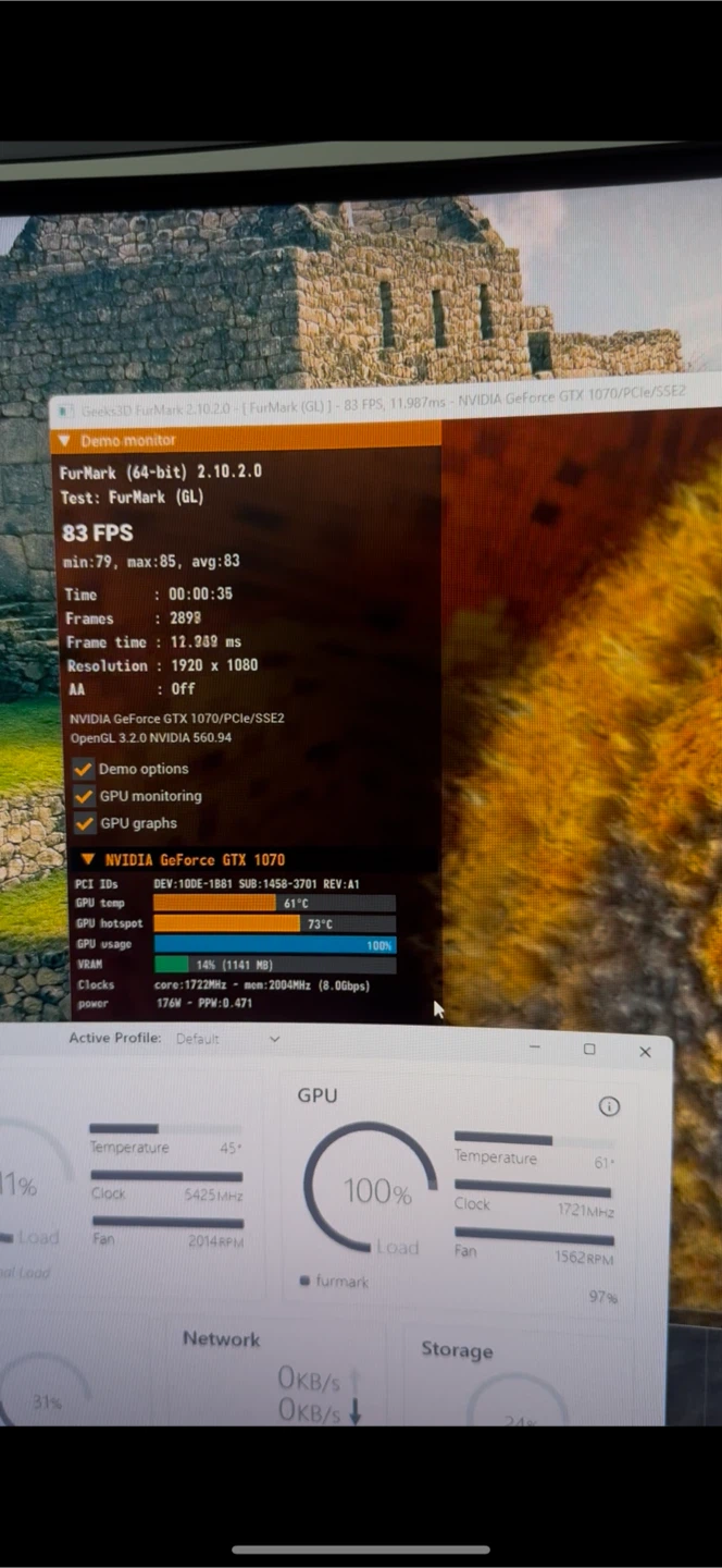GIGABYTE GeForce GTX 1070 8GB GDDR5 Graphics Card - photo 3