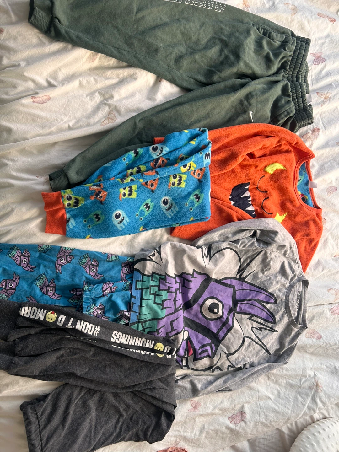 🧡Boys Pajama Set - Fortnite Llama & Monster Theme
