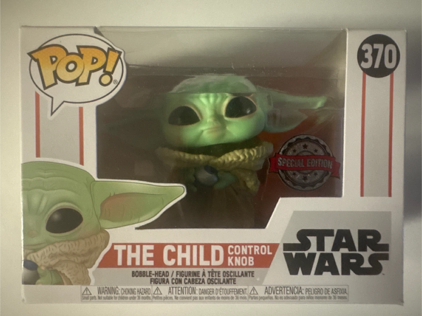 Funko Pop! Star Wars The Mandalorian The Child Control Knob #370