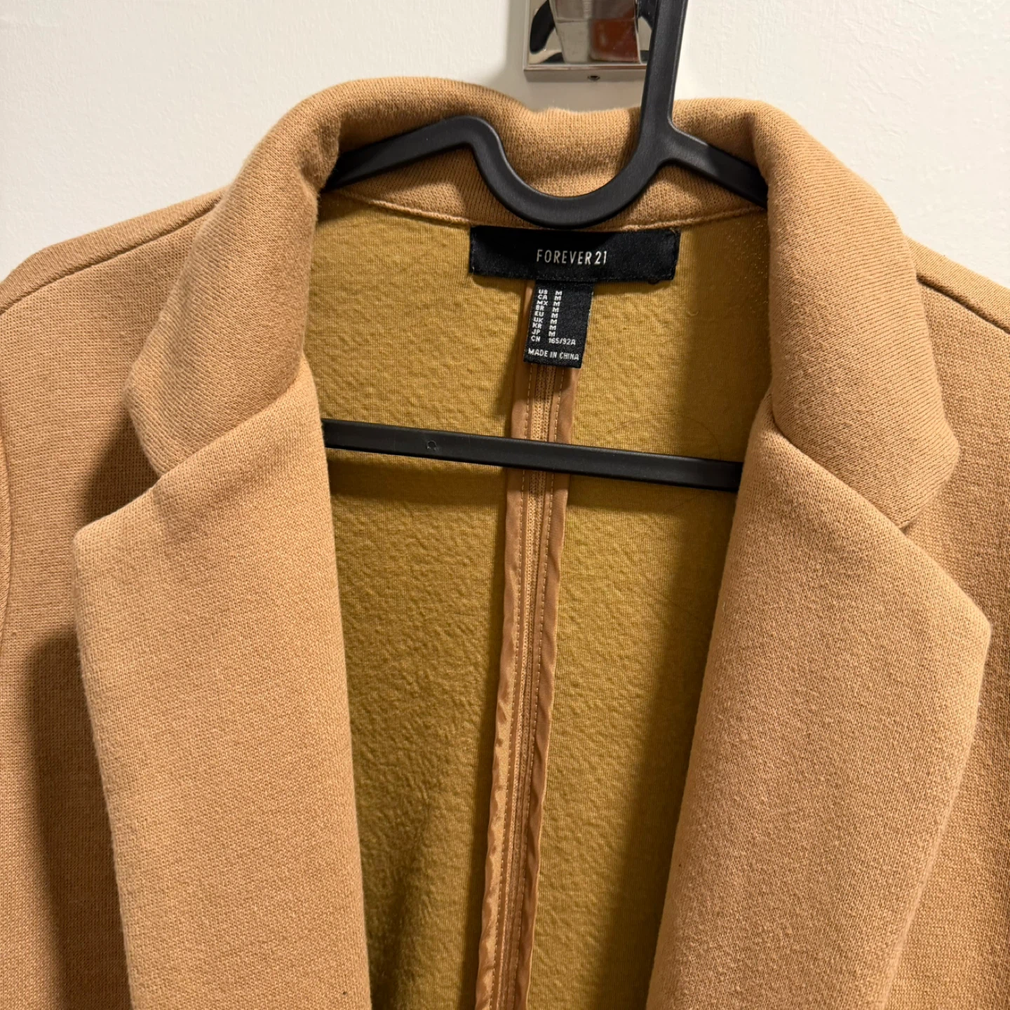 Forever 21 Camel Coat - photo 2