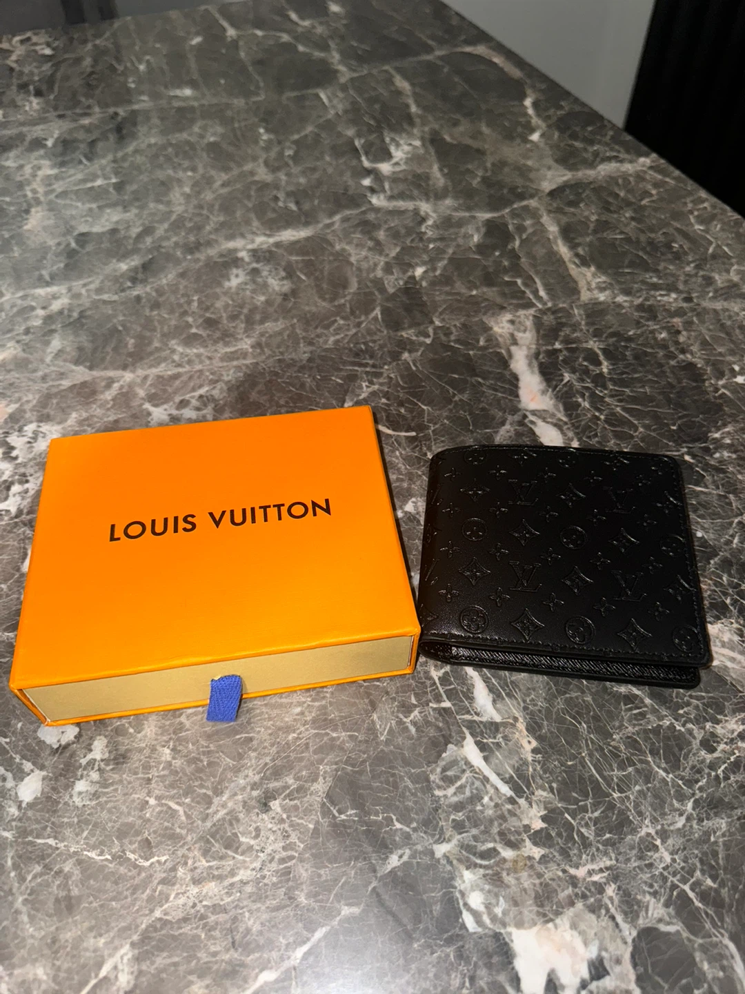 Louis Vuitton Black Monogram Bifold Wallet